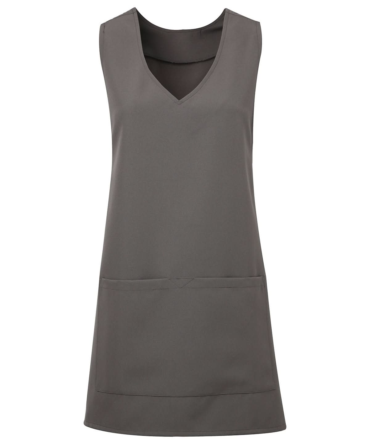 Premier Wrap around tunic PR177 - Dark Grey - Customisable Tunic