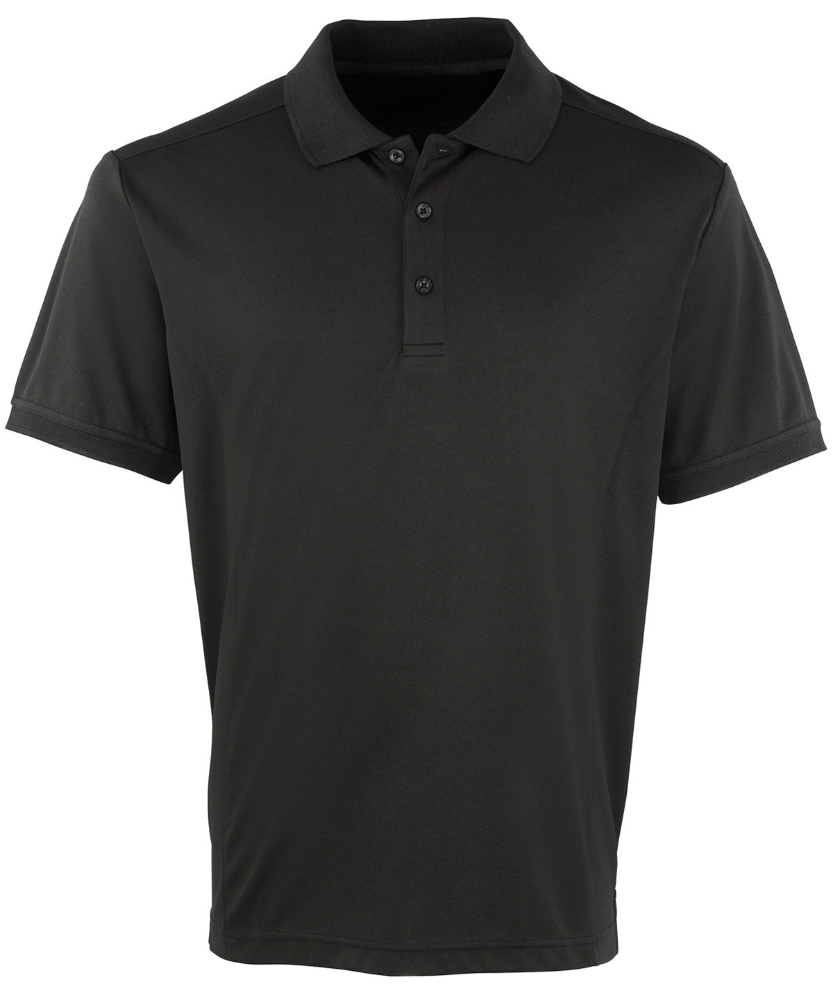 Coolchecker® piqué polo - PR615 - Black* - Customisable Polos