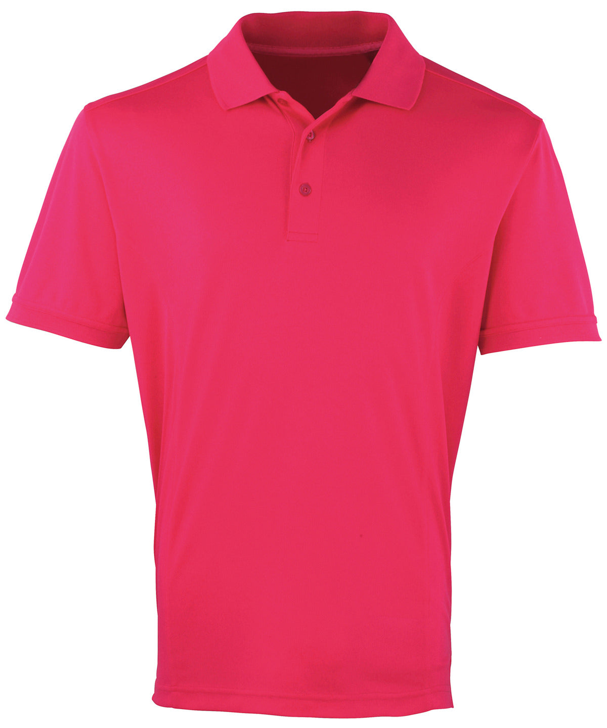 Coolchecker® piqué polo - PR615 - Hot Pink - Customisable Polos