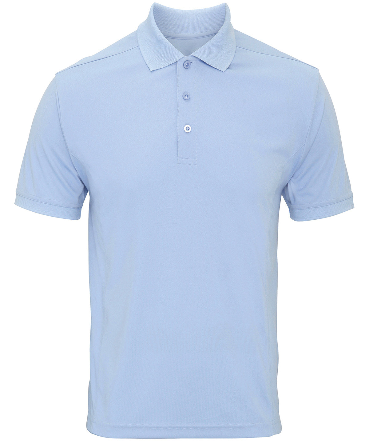 Coolchecker® piqué polo - PR615 - Light Blue - Customisable Polos
