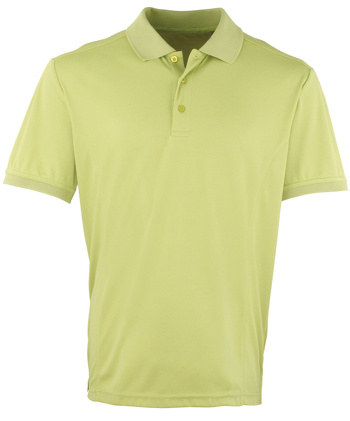 Coolchecker® piqué polo - PR615 - Lime - Customisable Polos