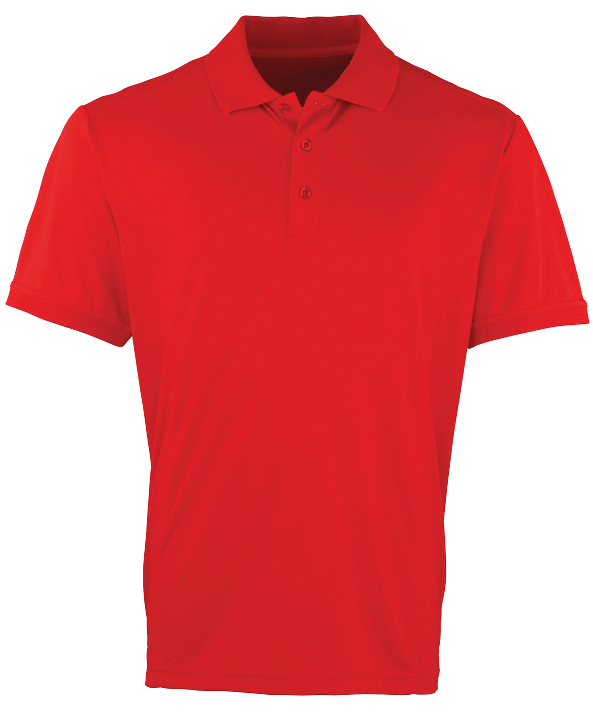 Coolchecker® piqué polo - PR615 - Red* - Customisable Polos