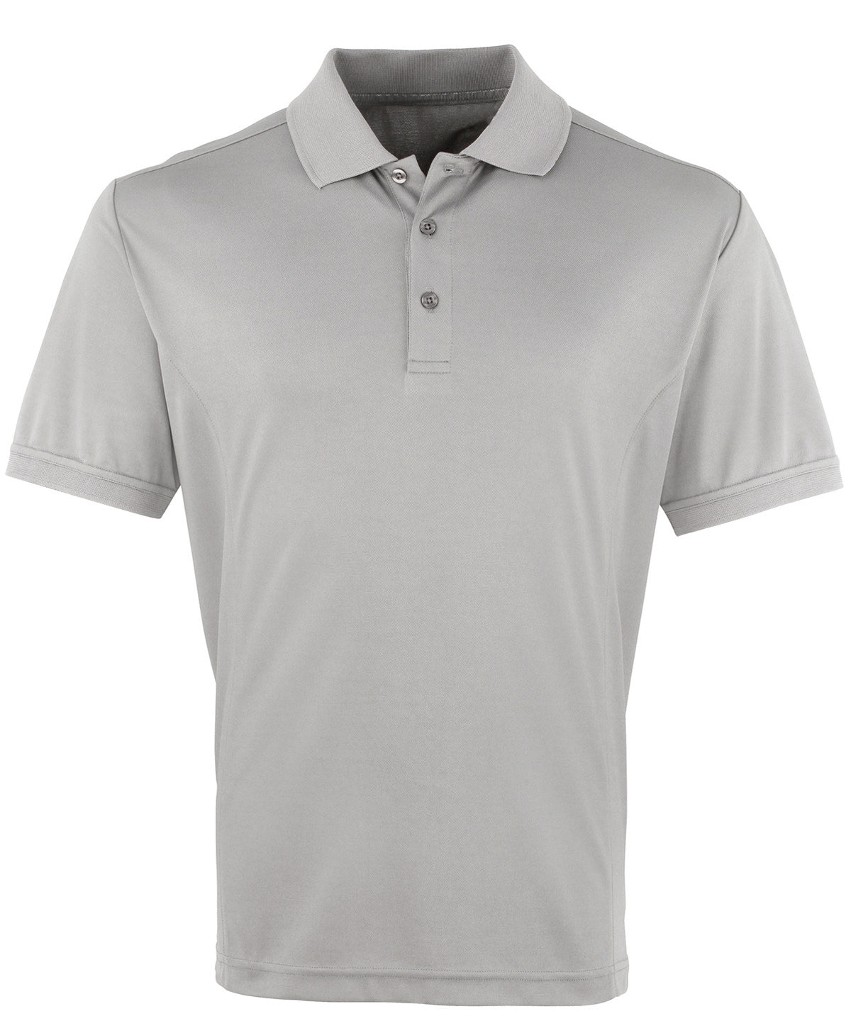 Coolchecker® piqué polo - PR615 - Silver* - Customisable Polos