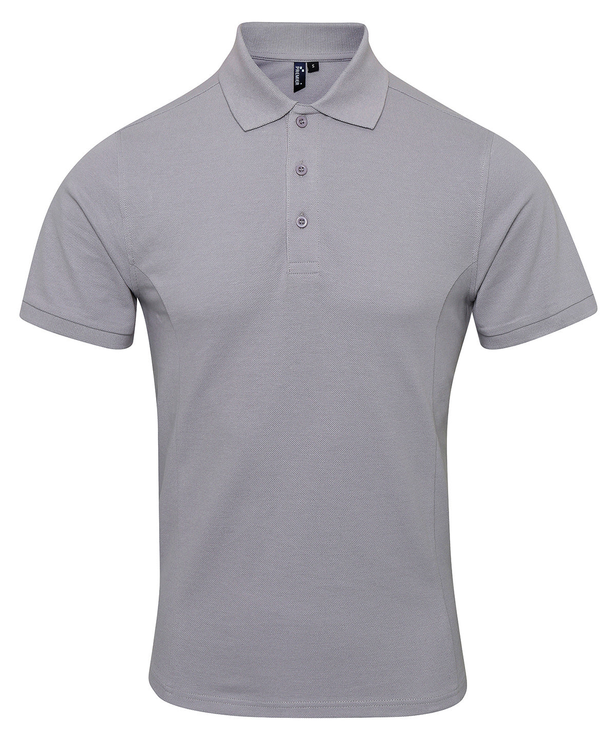 Coolchecker® plus piqué polo - PR630 - Silver - Customisable Polos