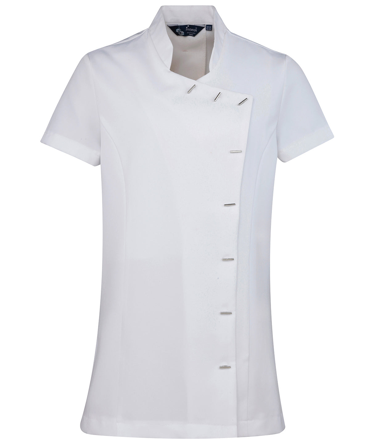 Orchid beauty and spa tunic - PR682 - White - Customisable Tunics