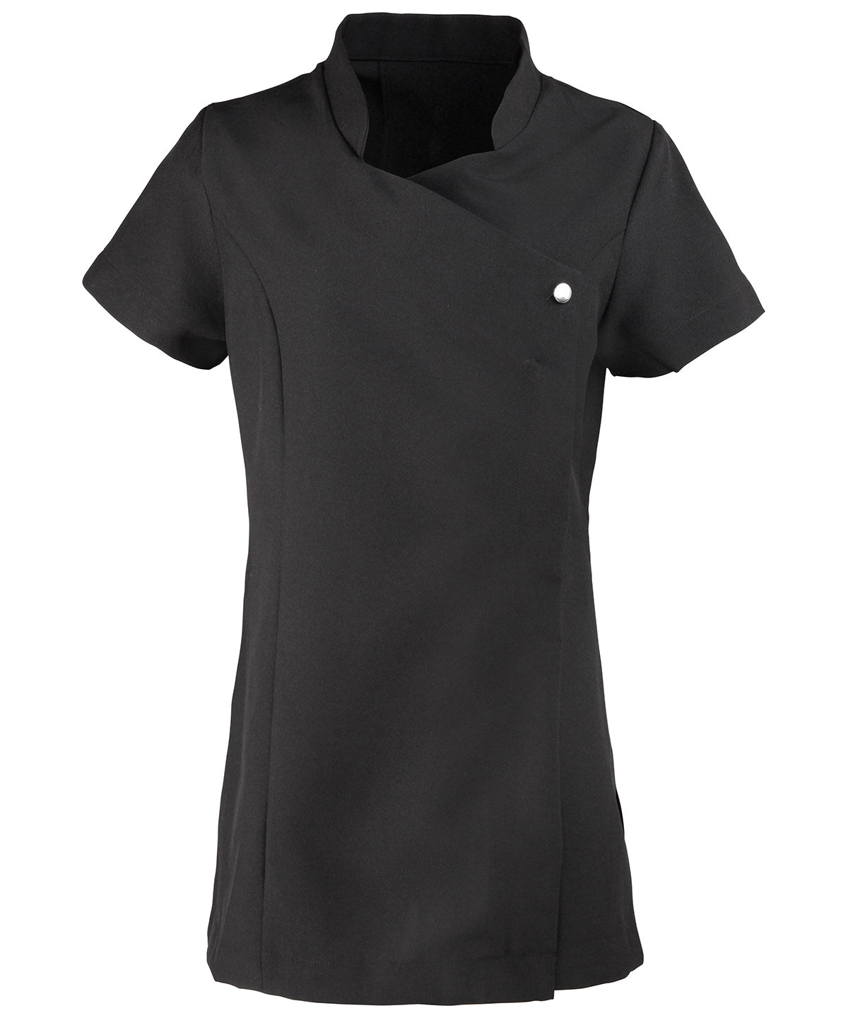 Blossom beauty and spa tunic - PR683 - Black - Customisable Tunics