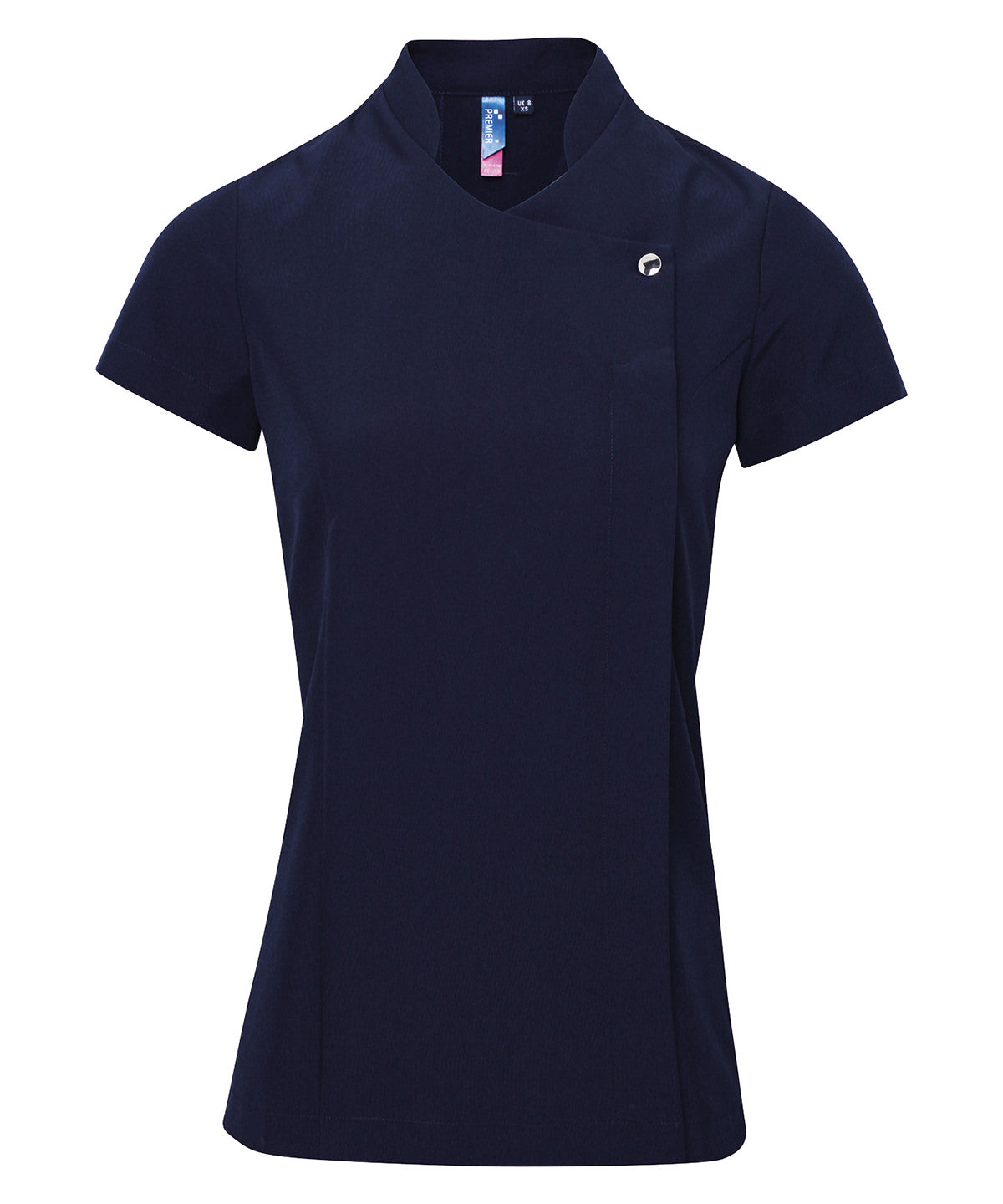 Blossom beauty and spa tunic - PR683 - Navy - Customisable Tunics