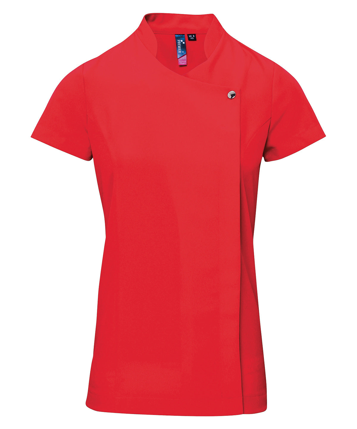 Blossom beauty and spa tunic - PR683 - Strawberry Red - Customisable Tunics