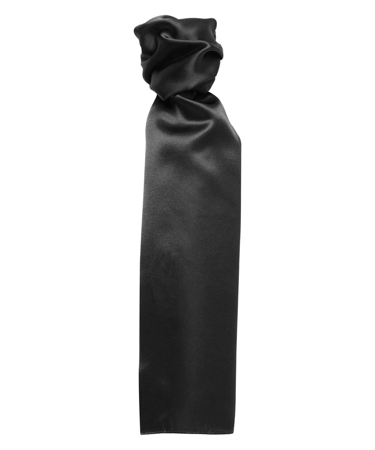 Scarf - plain - PR730 - Black One size - Customisable Scarves