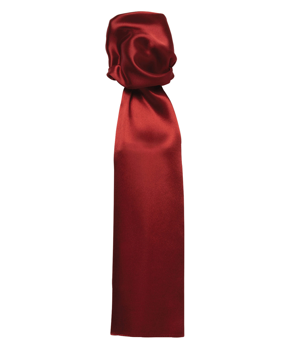 Scarf - plain - PR730 - Burgundy One size - Customisable Scarves