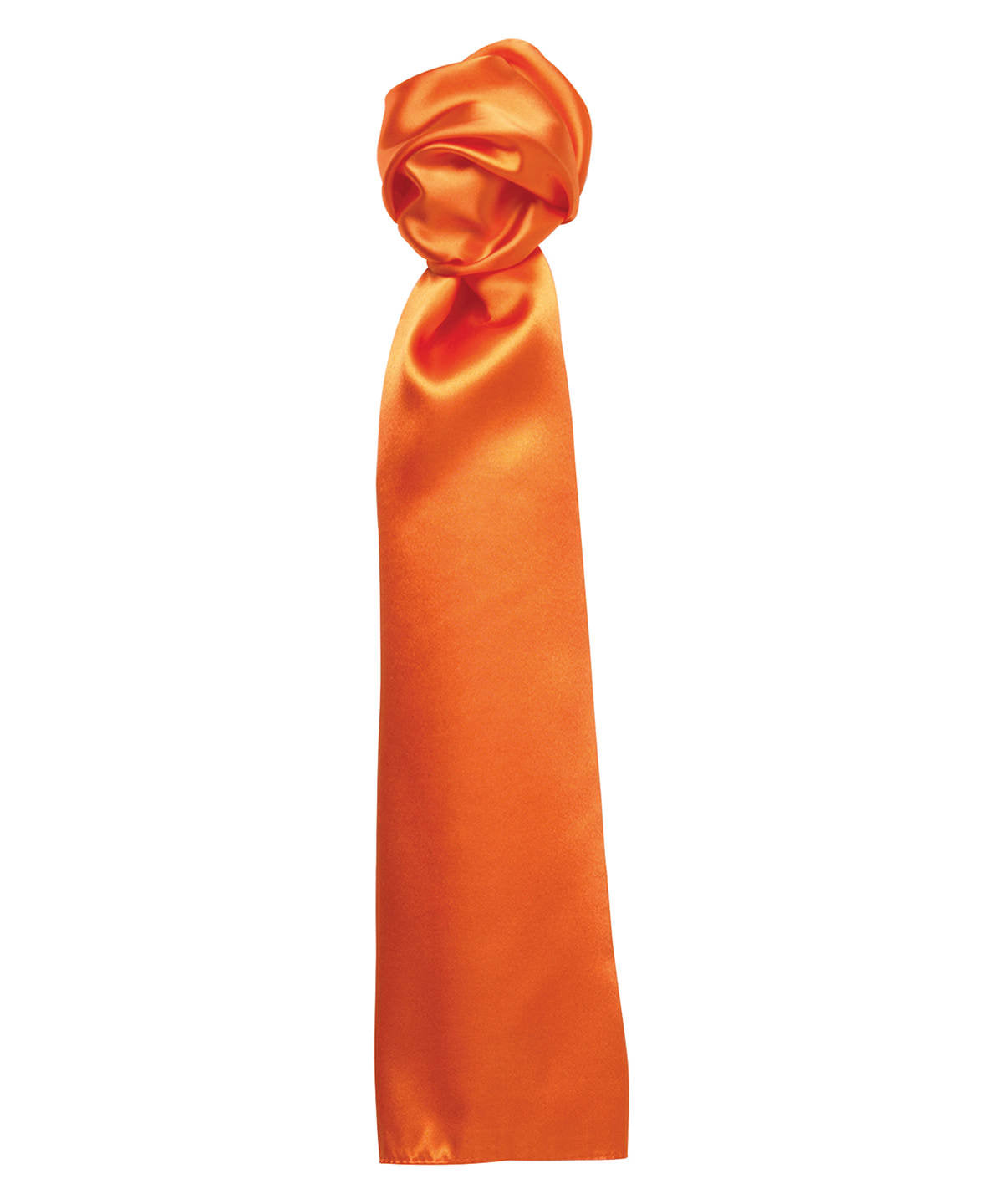 Scarf - plain - PR730 - Orange One size - Customisable Scarves