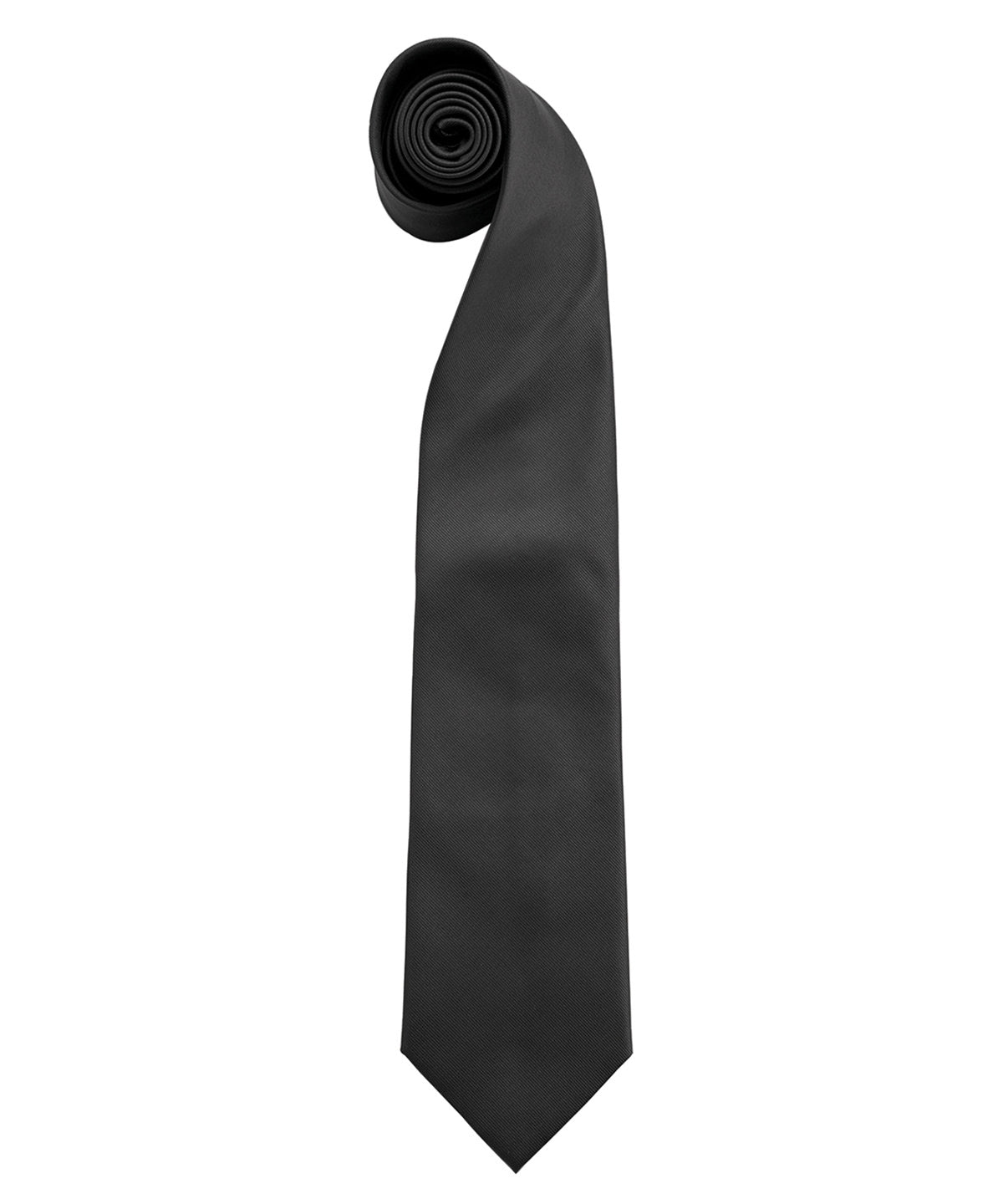 'Colours Originals' fashion tie - PR765 - Black One size - Customisable Ties