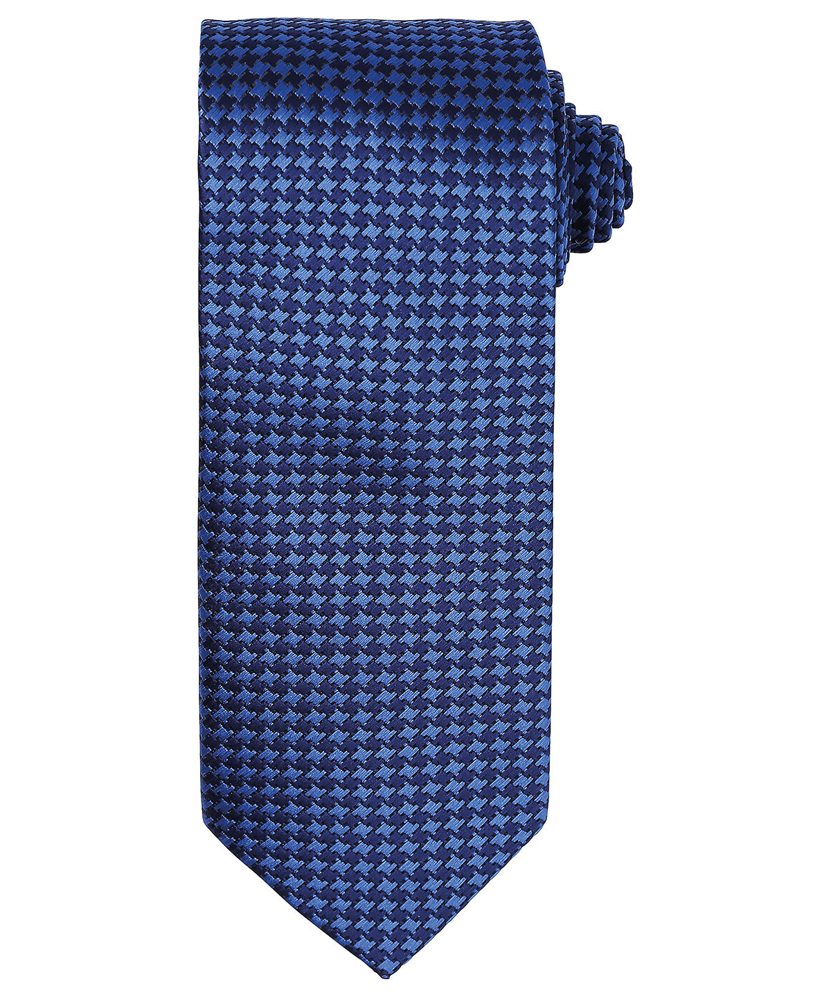 Puppy tooth tie - PR787 - Royal One size - Customisable Ties