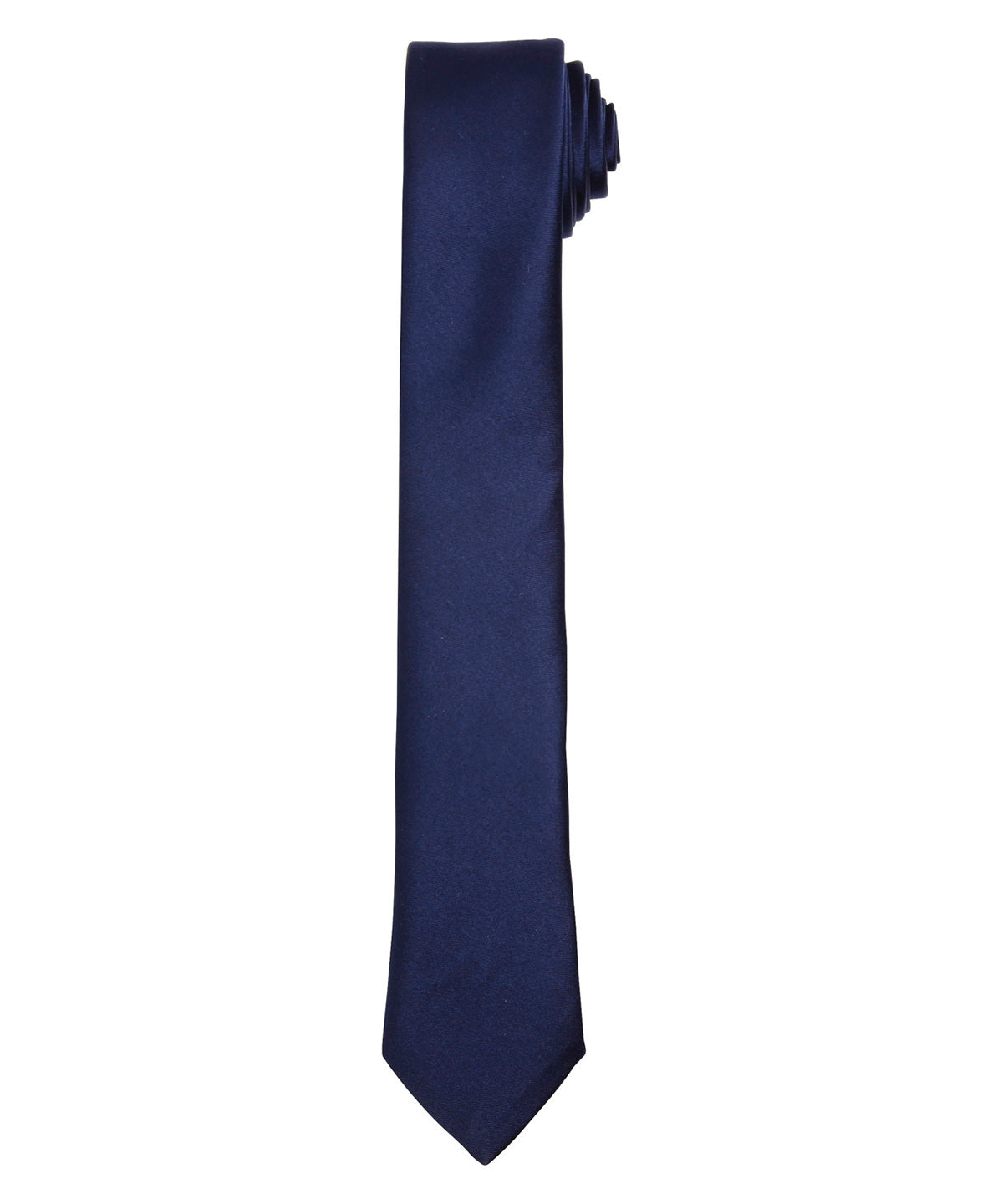 Slim tie - PR793 - Navy One size - Customisable Ties