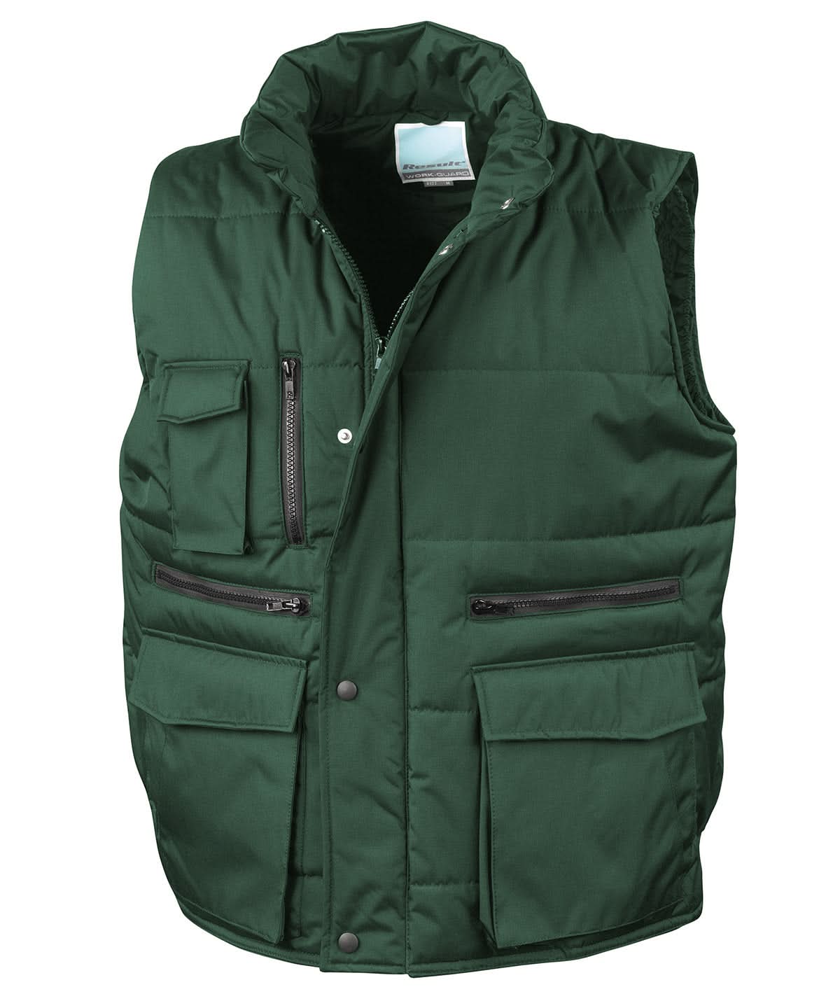 Result Workguard Lance bodywarmer R127A - Bottle - Customisable Bodywarmers