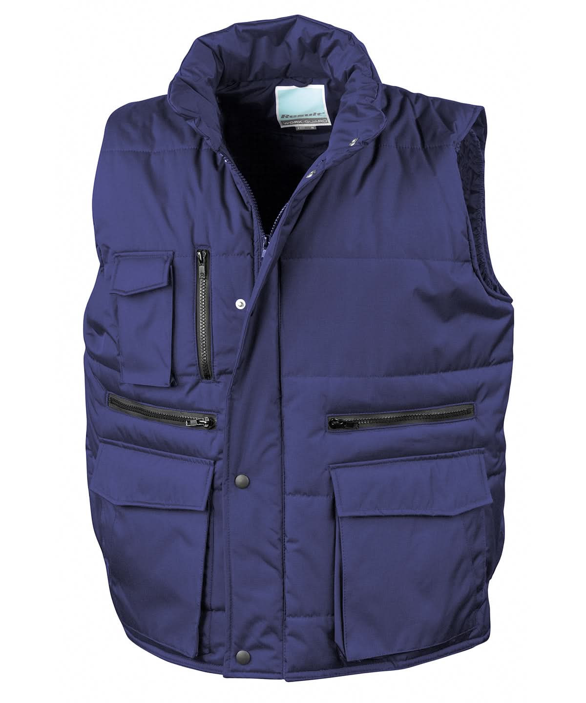 Result Workguard Lance bodywarmer R127A - Royal - Customisable Bodywarmers
