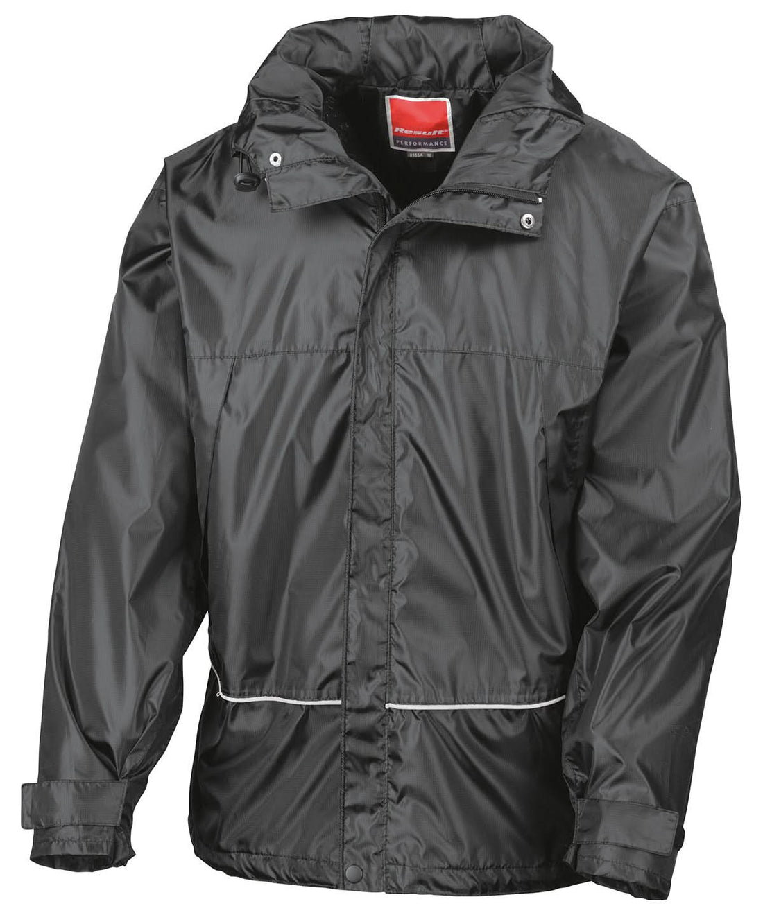 Result Waterproof 2000 midweight jacket R155A - Black - Customisable Jacket