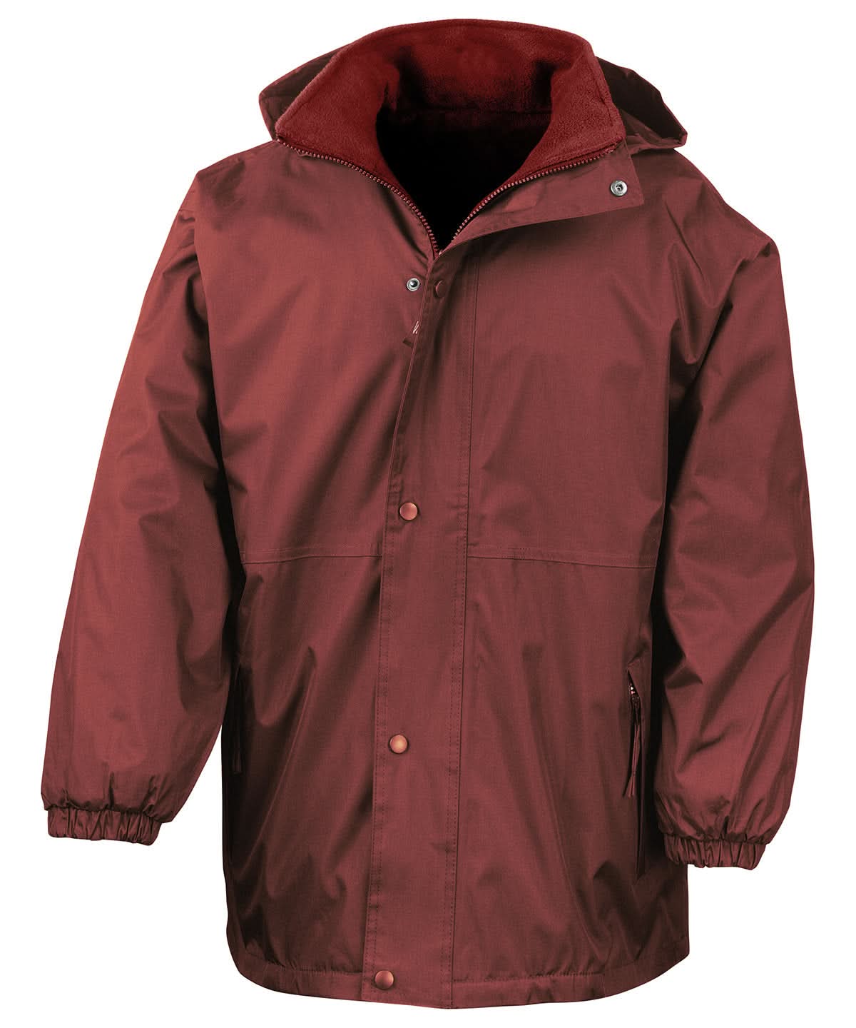 Result Junioryouth reversible StormDri 4000 jacket R160J - Burgundy Burgundy - Customisable Jacket