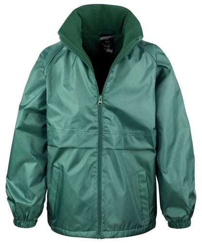 Result Core Core junior microfleece lined jacket R203J - Bottle - Customisable Jacket