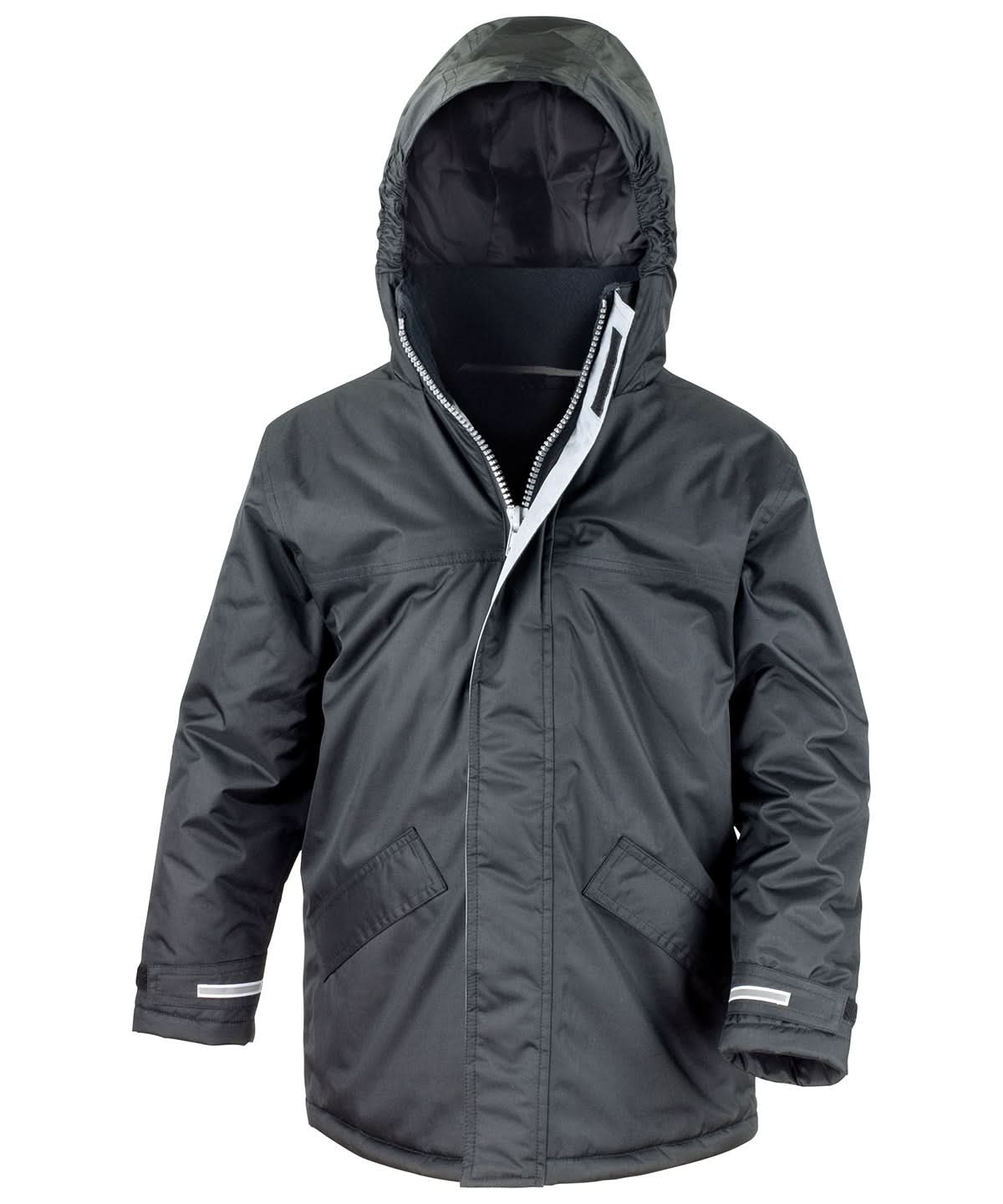 Result Core Core junior winter parka R207J - Black - Customisable Jacket