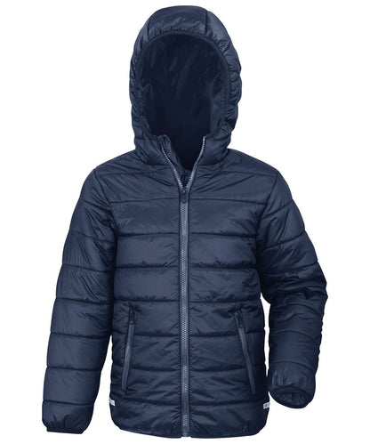 Result Core Core junior soft padded jacket R233J - Navy - Customisable Jacket