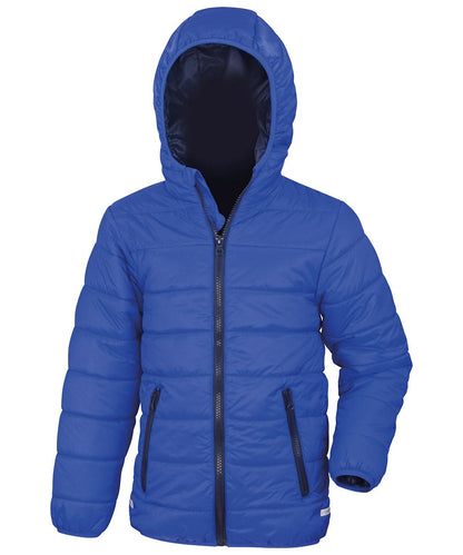 Result Core Core junior soft padded jacket R233J - Royal Navy - Customisable Jacket