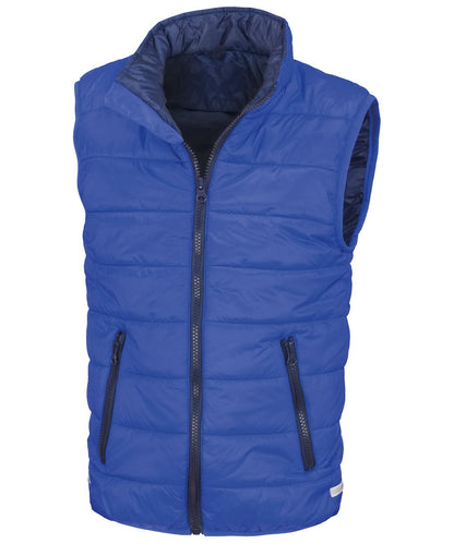 Result Core Core junior bodywarmer R234J - Royal Navy - Customisable Bodywarmers