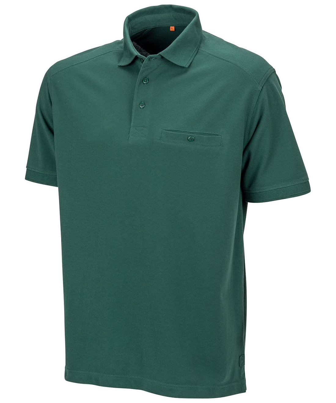Work Guard Apex pocket polo shirt - R312X - Bottle Green - Customisable Polo Shirts