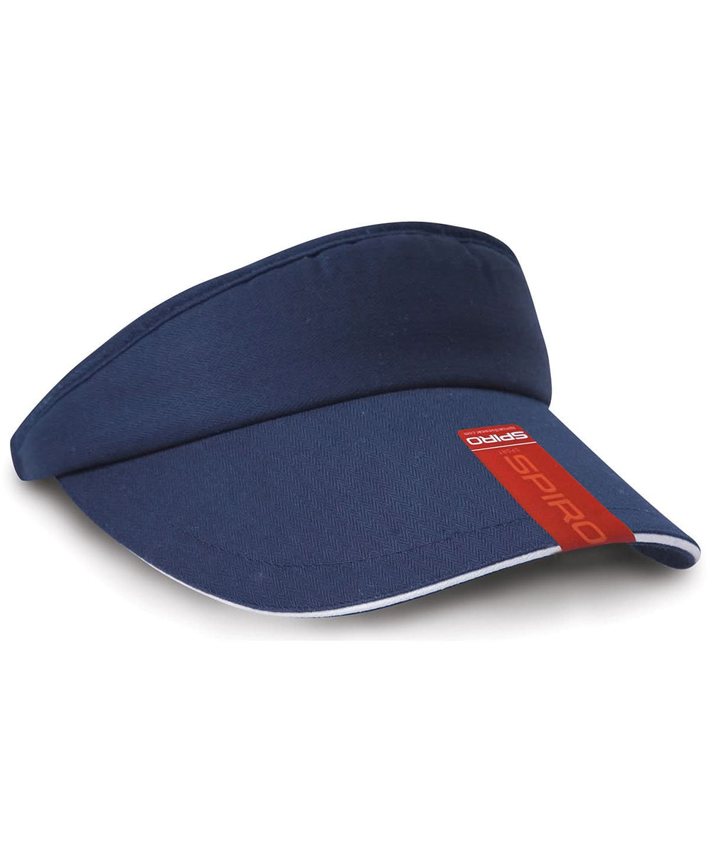 Herringbone sun visor with sandwich peak - RC48X