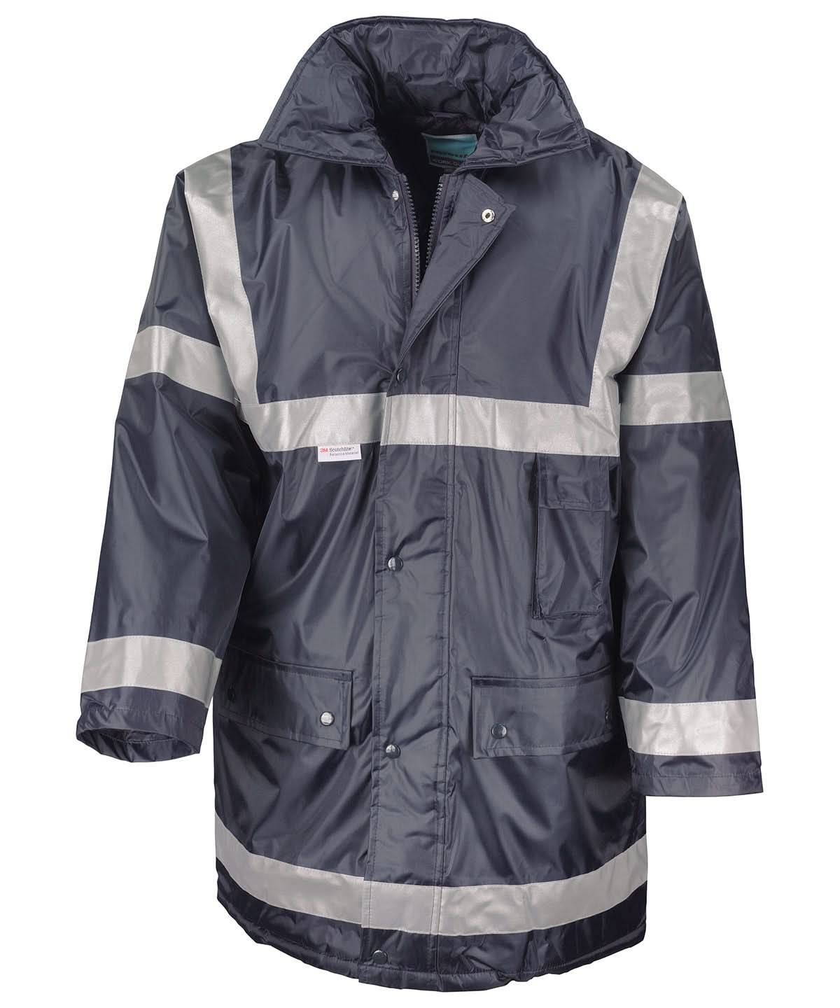 Result Workguard Work Guard management coat RE23A - Navy - Customisable Jacket