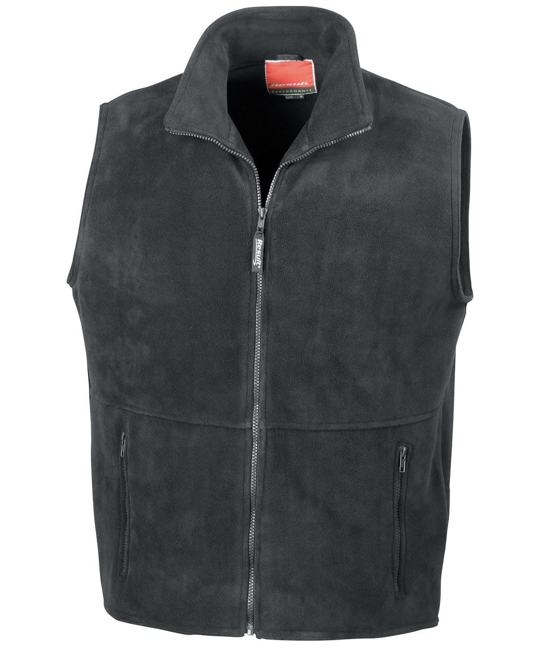 Result PolarTherm bodywarmer RE37A - Black - Customisable Bodywarmers