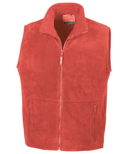 Result PolarTherm bodywarmer RE37A - Red - Customisable Bodywarmers