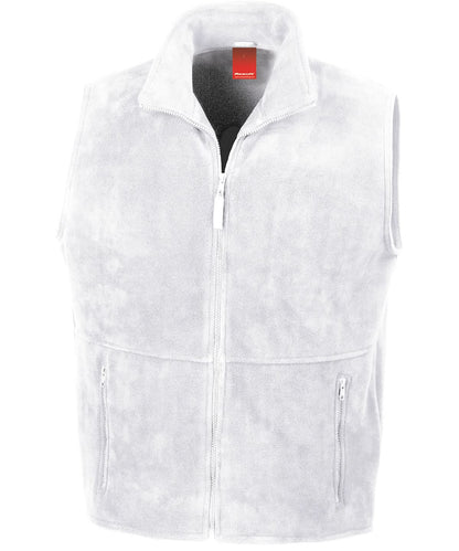 Result PolarTherm bodywarmer RE37A - White - Customisable Bodywarmers