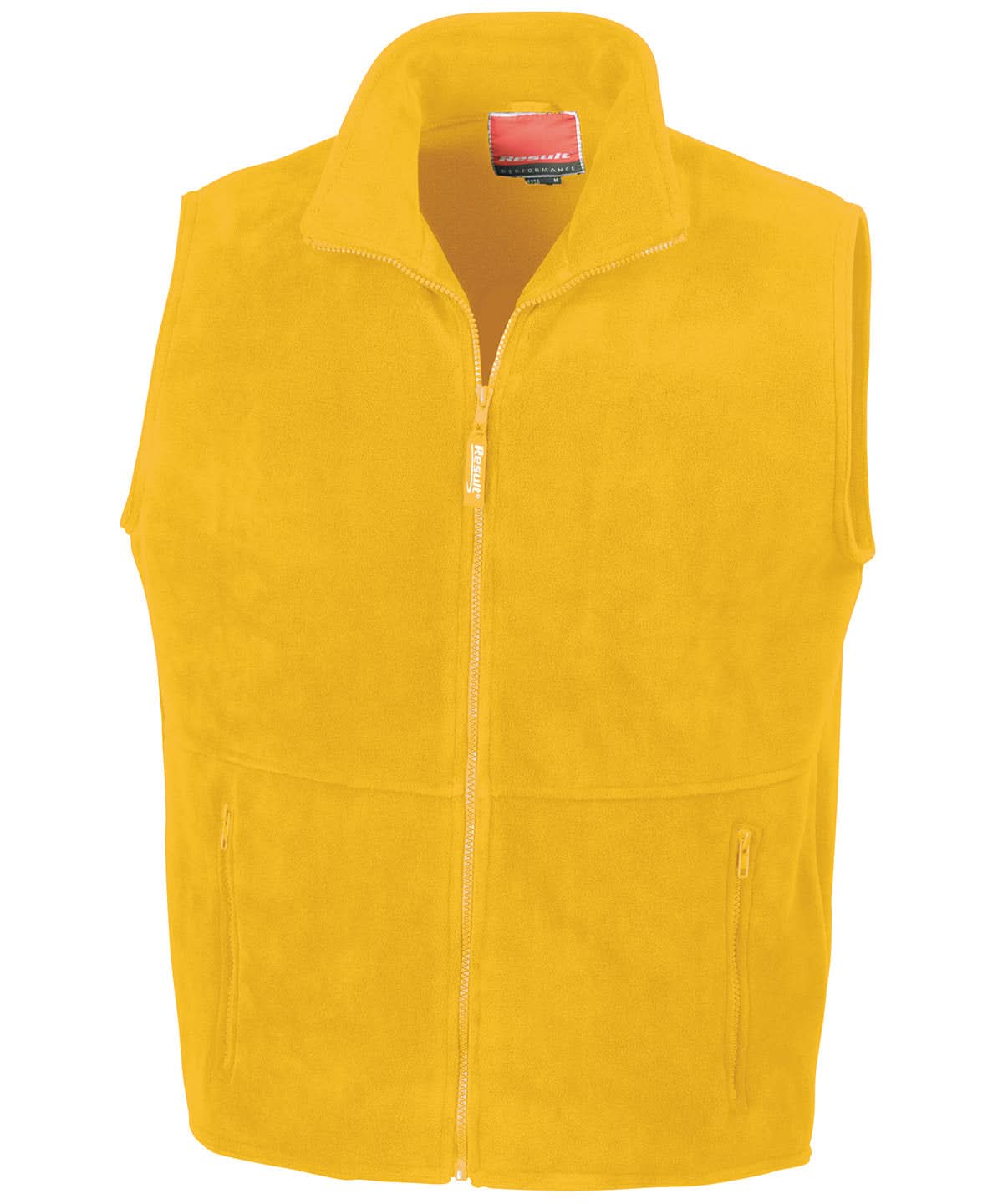 Result PolarTherm bodywarmer RE37A - Yellow - Customisable Bodywarmers