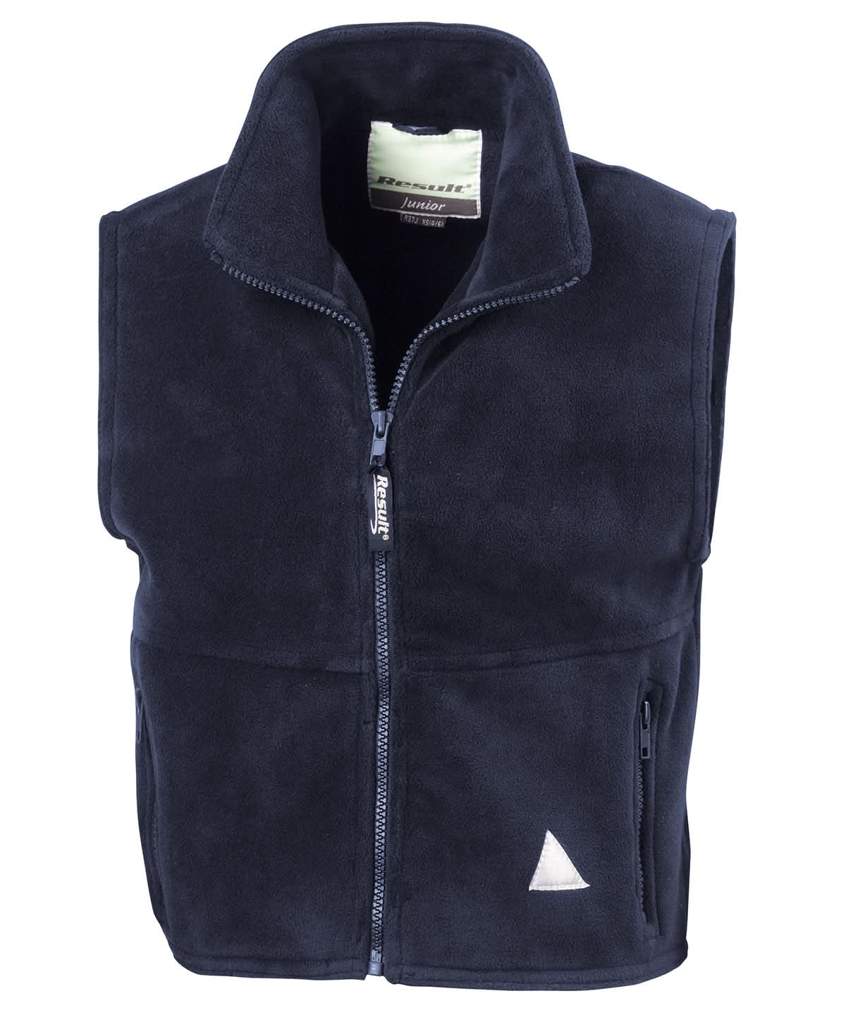 Result Junior PolarTherm bodywarmer RE37J - Navy - Customisable Bodywarmers