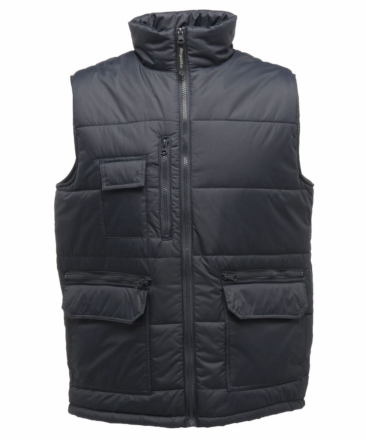 Regatta Professional Steller multi zip bodywarmer RG074 - Navy - Customisable Bodywarmers