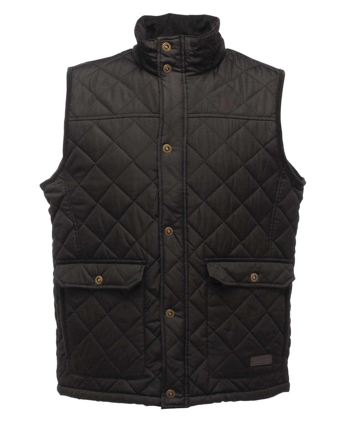 Regatta Professional Tyler bodywarmer RG077 - Black - Customisable Bodywarmers