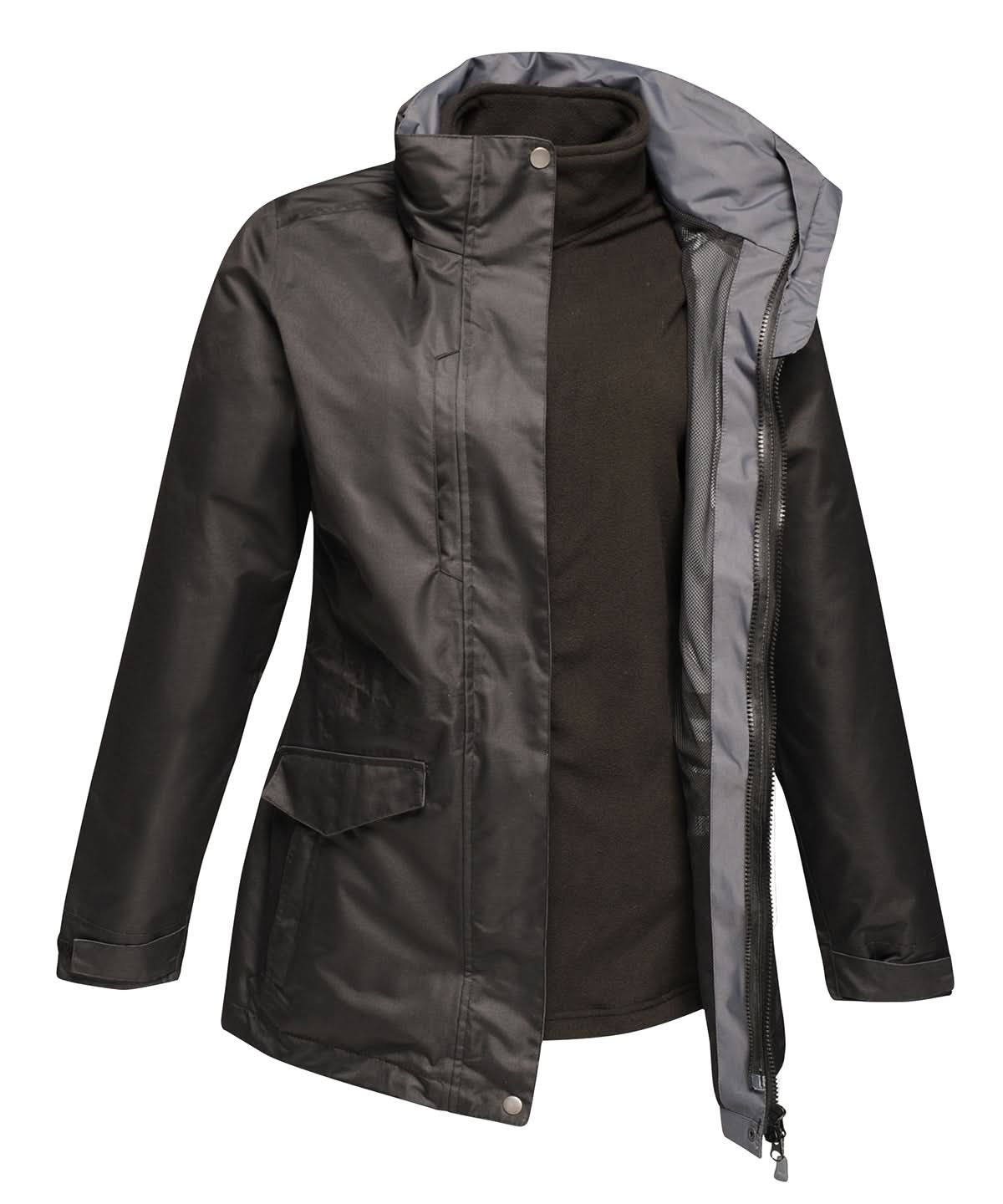 Regatta Professional Womens Benson III 3 in 1 jacket RG111 - Black - Customisable Jacket