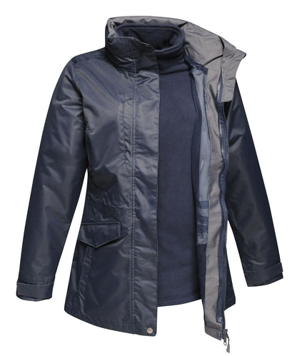 Regatta Professional Womens Benson III 3 in 1 jacket RG111 - Navy - Customisable Jacket