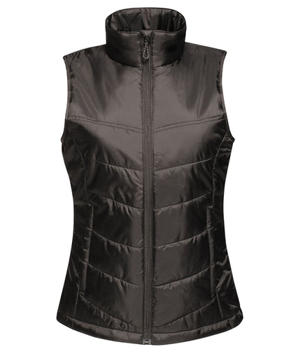 Regatta Professional Womens Stage II insulated bodywarmer RG114 - Black - Customisable Bodywarmers