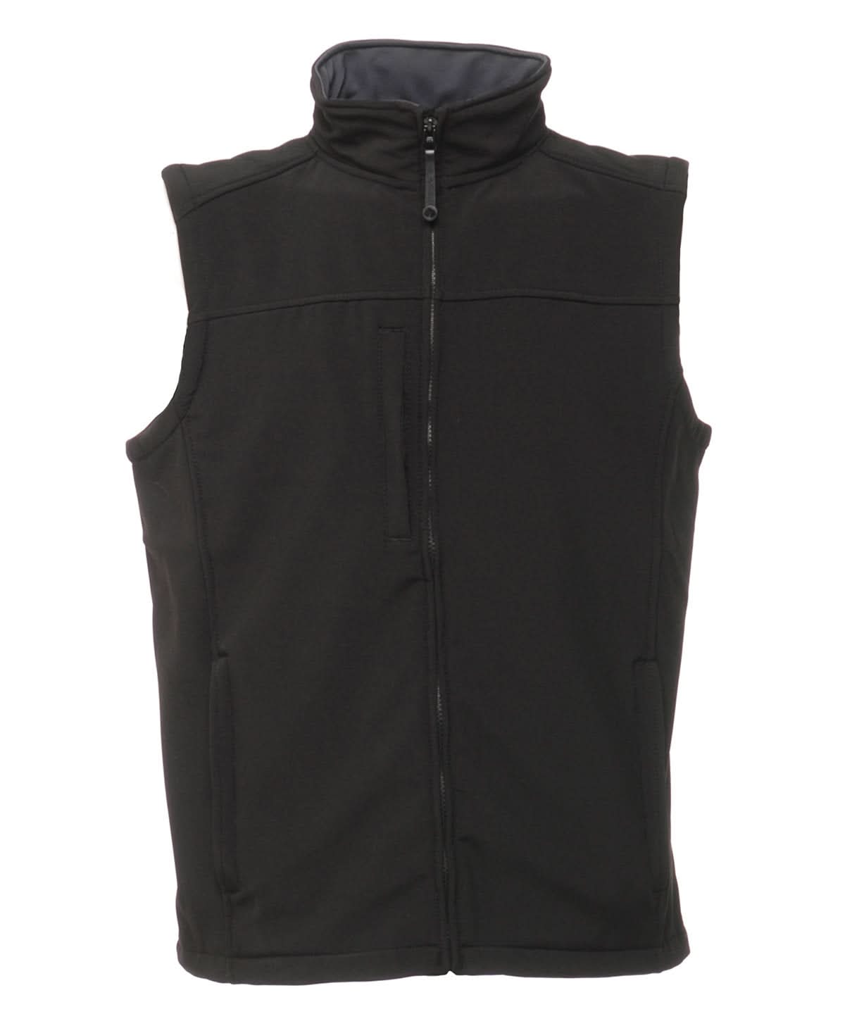 Regatta Professional Flux softshell bodywarmer RG154 - Black SealGrey - Customisable Bodywarmers
