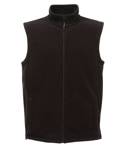 Regatta Professional Microfleece bodywarmer RG185 - Black - Customisable Bodywarmers