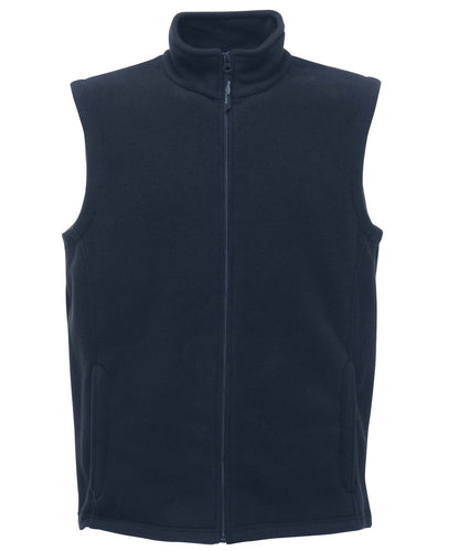 Regatta Professional Microfleece bodywarmer RG185 - Dark Navy - Customisable Bodywarmers
