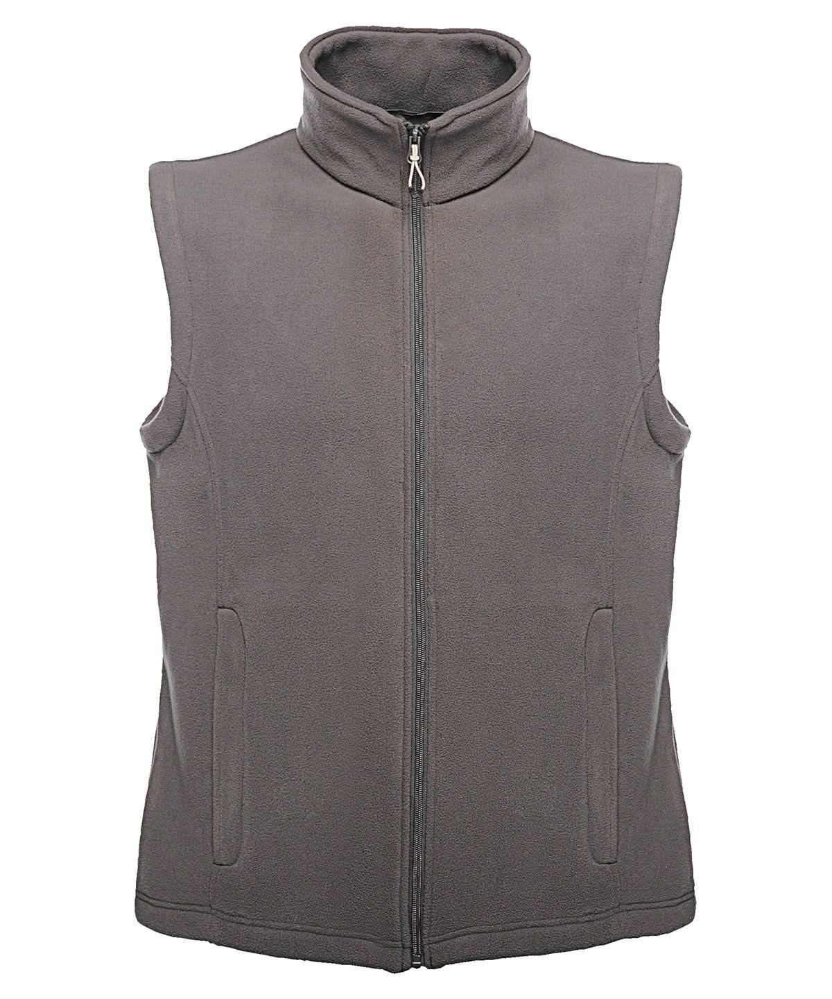 Regatta Professional Microfleece bodywarmer RG185 - Seal Grey - Customisable Bodywarmers