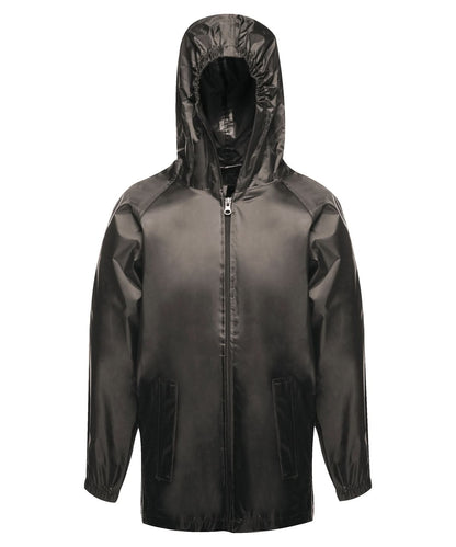 Regatta Junior Kids pro stormbreak jacket RG255 - Black - Customisable Jacket