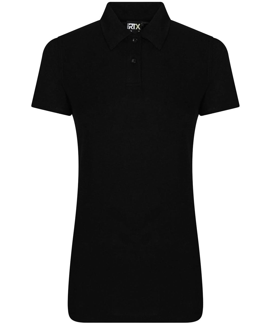 Womens pro polyester polo - RX05F - Black - Customisable Polo Shirts