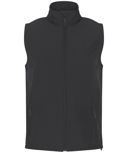 ProRTX Pro 2 layer softshell gilet RX550 - Charcoal - Customisable Bodywarmers