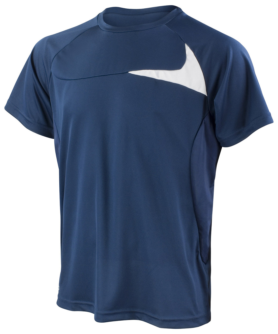 Spiro dash training shirt - S182M - Navy White - Customisable T-Shirts