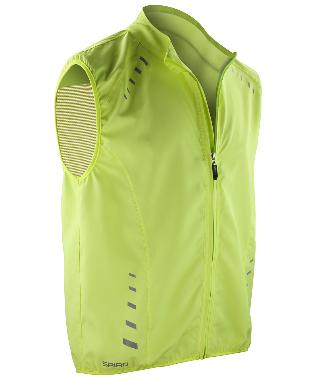 Spiro bikewear crosslite gilet - S259X - Neon Lime - Customisable Gilets &amp; Body Warmers
