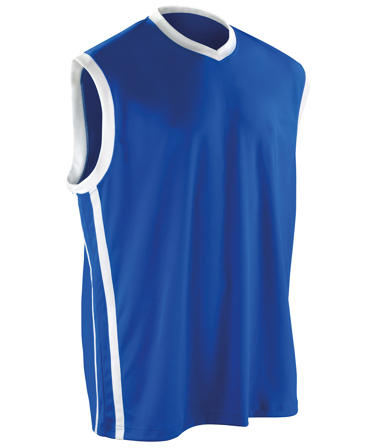 Basketball quick-dry top - S278M - Royal White - Customisable Vests (t-shirt)